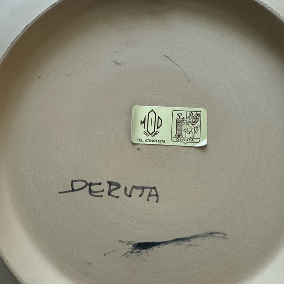 Deruta Italian wall plate - Picture 2 of 4